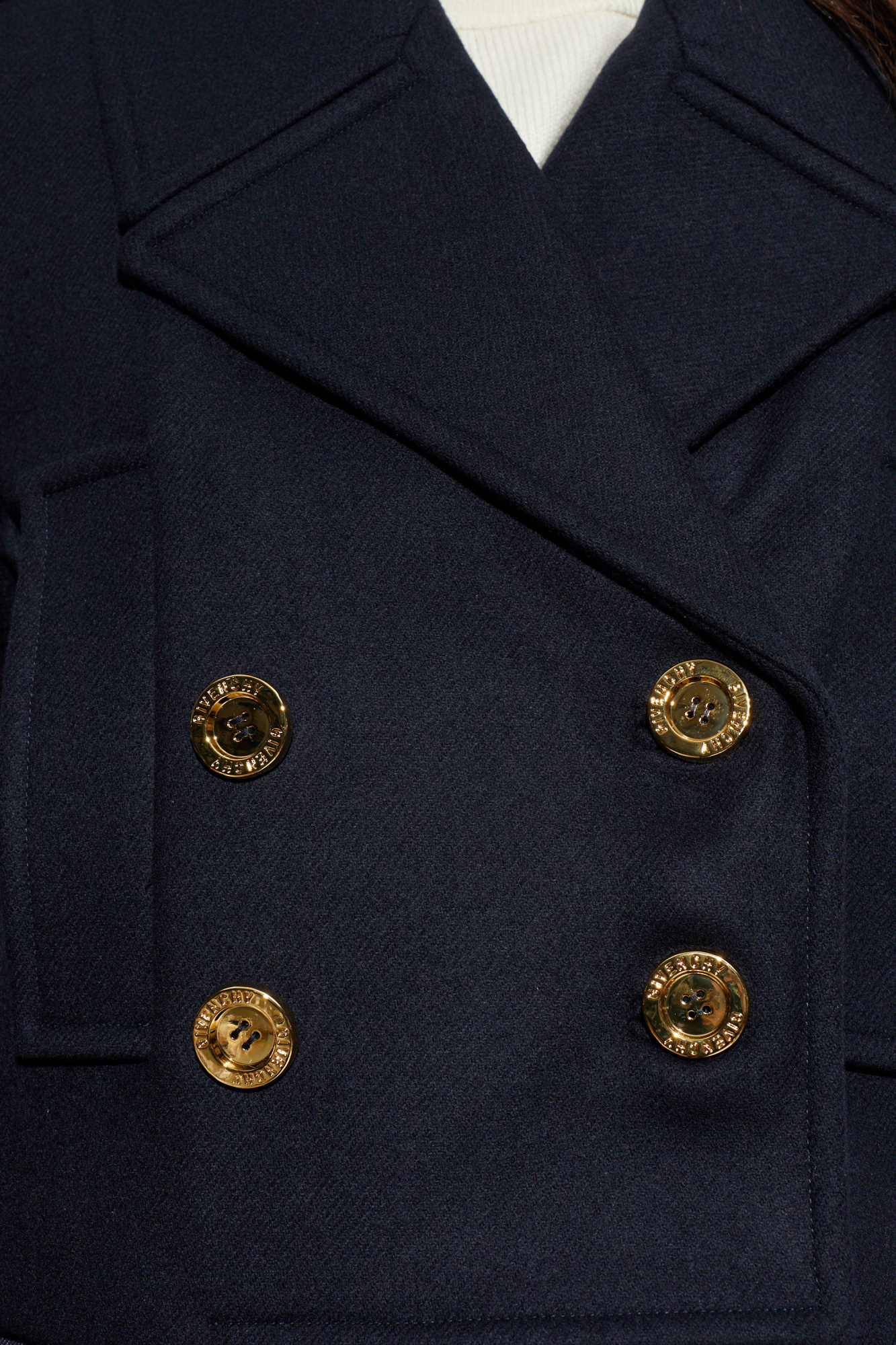 Givenchy Wool jacket with epaulettes | Women's | Vitkac